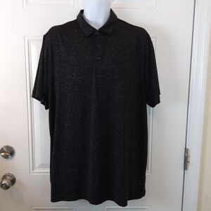 Champion black short sleeve polo shirt